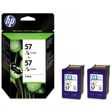 C9503AE (No.57) / HP originál ink 2-pack troj-farebný (tri-color)